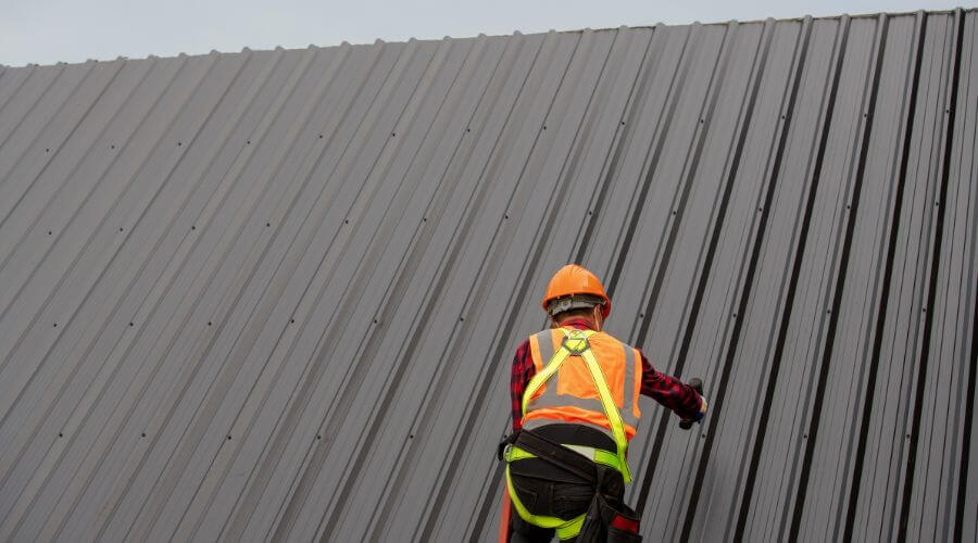 Professional metal roof installation services in Saint Clair, MN